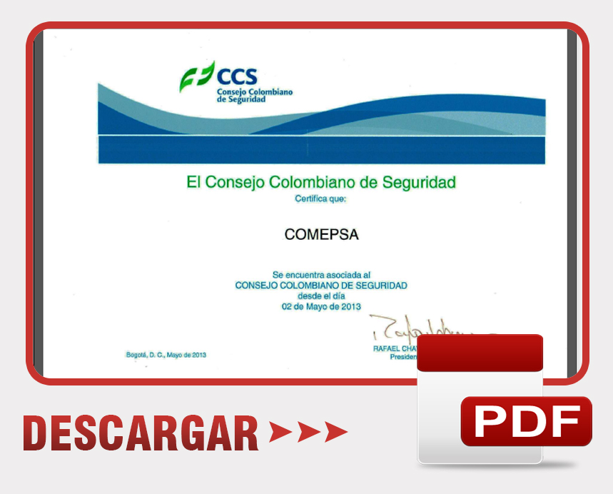 CERTIFICADO CCS