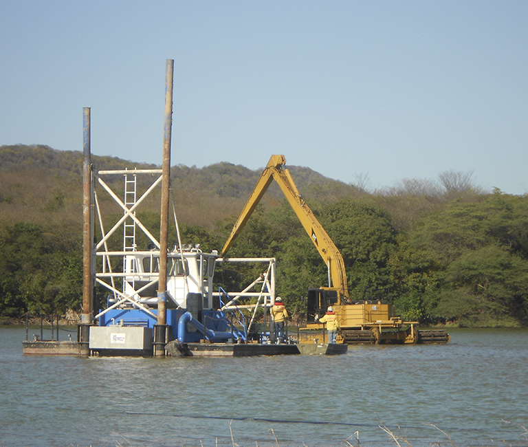 obras de dragado